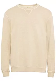 camel active Męska bluza 409445/1W24, piaskowa, M, Sand, M - Bluzy męskie - miniaturka - grafika 1