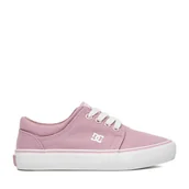 Buty dla dziewczynek - Tenisówki DC Shoes CEOWB-LEA-ZL-DC001-DZ Różowy - miniaturka - grafika 1