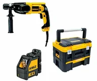 Zestawy elektronarzędzi - Zestaw Młotowiertarka D25013 + Laser liniowy DW088 + Walizka TSTAK DEWALT D25013KXT - miniaturka - grafika 1