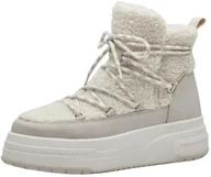Kozaki damskie - Tamaris Damskie buty 1-26807-43, modne kozaki, rozmiar 40 EU, kość słoniowa, 40 EU - miniaturka - grafika 1