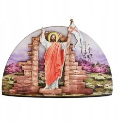 Grota Jezus Chrystus Zmartwychwstały - Wielkanoc - miniaturka - grafika 1