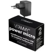Ciśnieniomierze i akcesoria - VITAMMY POWER micro NEXT Certyfikowany zasilacz POWER micro do ciśnieniomierzy NEXT 1 5 oraz 9 TOW015250 - miniaturka - grafika 1