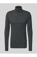 Swetry męskie - Sweter z dzianiny z golfem model BRANKO - Blend - miniaturka - grafika 1