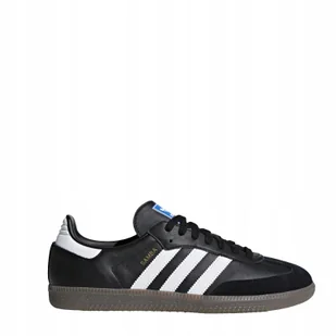Tenisówki męskie ze skóry naturalnej adidas Originals Samba - Trampki męskie - miniaturka - grafika 1