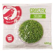 Mrożonki warzywne i owocowe - Auchan - Groszek zielony - miniaturka - grafika 1