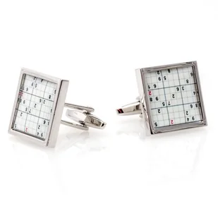 Spinki do mankietów Sudoku X2 - Spinki do mankietów i krawatów - miniaturka - grafika 1