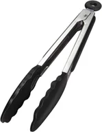 Szczypce do grilla - Szczypce kuchenne ze stali nierdzewnej, szczypce do mięsa, szczypce odporne na ciepło do grillowania i gotowania (1 sztuka, 26,5 cm) - miniaturka - grafika 1