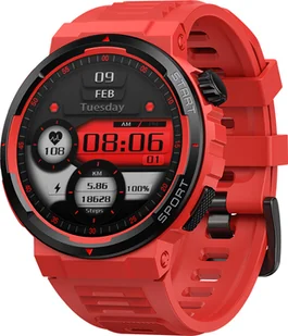 Zeblaze Ares 3 Plus Czerwony - Smartwatch - miniaturka - grafika 1