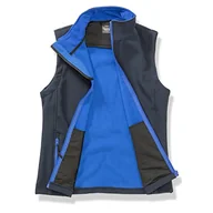 Odzież trekkingowa damska - Result Wynik: bedruc kbarer Soft Shell damska Bodywarmer r232 °F -  2XL (18) czarny/pomarańczowy R232F - miniaturka - grafika 1