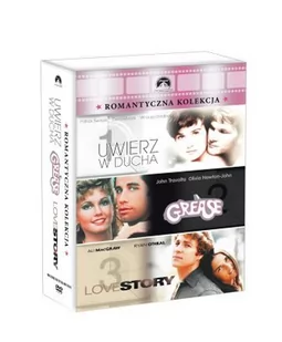 Box Romans 2 Grease Uwierz w ducha Love Story - Romanse DVD - miniaturka - grafika 1