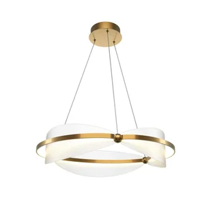 Ledowa lampa wisząca w złotym kolorze MOD281PL-L45BS3K z serii BREEZE - Lampy sufitowe - miniaturka - grafika 1