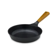 Patelnie - Gerlach Patelnia gerlach naturalny z powłoką ceramiczną, 24 cm, aluminium, czarny G04-0320R-PTB8-01RP-AES1-01 - miniaturka - grafika 1