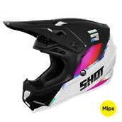 Kaski motocyklowe - Kask Cross Shot Core Honor Holograficzny perłowyL - miniaturka - grafika 1