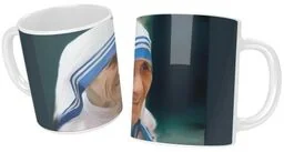 Kubek ceramiczny, Święta Matka Teresa - Ozdoby bożonarodzeniowe - miniaturka - grafika 1