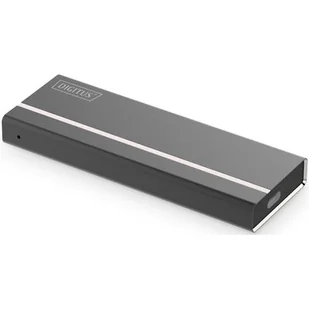 Digitus Kieszeń Obudowa USB 3.1 Typ C na dysk SSD M.2 NVMe PCIe aluminiowa czarna DA-71120 - Obudowy i kieszenie na dyski twarde - miniaturka - grafika 1