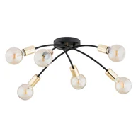 Lampy sufitowe - Lampa sufitowa na sześć żarówek z dużym gwintem AL 63229 z serii LENSI - miniaturka - grafika 1