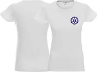 Odzież robocza - Promostars LPP - Koszulka damska PRM PAŃSTWOWE RATOWNICTWO MEDYCZNE biała - miniaturka - grafika 1