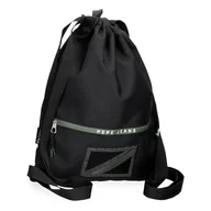 Plecaki szkolne i tornistry - Pepe Jeans Alton Plecak szkolny Czarny 35x46 cms Poliester 16,1L by Joumma Bags, czarny, plecak szkolny - miniaturka - grafika 1