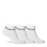 Skarpetki męskie - Reebok białe skarpety męskie ActCr AnklSck 3 szt., Rozmiar UE 40 - 42 - miniaturka - grafika 1