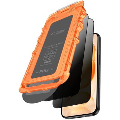 Szkło prywatyzujące TECH-PROTECT Quick Set Spy+ do Apple iPhone 18 Pro (2 szt.)