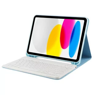 Etui IPAD 10.9 2022 Tech-Protect SC Pen + Keyboard jasnoniebieskie - Etui do tabletów - miniaturka - grafika 3