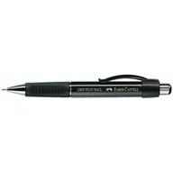 Długopisy - Faber Castell Długopis Grip plus 1407 czarny - miniaturka - grafika 1