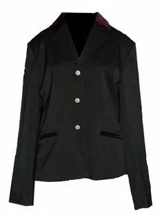 Jacson Marynarka z welurowym kołnierzykiem damska - Kurtki jeździeckie - miniaturka - grafika 1