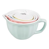 Pozostałe akcesoria kuchenne - Zestaw 4 kamionkowych miarek Sass & Belle Retro - miniaturka - grafika 1