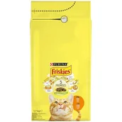 Sucha karma dla kotów - Friskies Karma dla kotów z kurczakiem i warzywami 1.7 kg - miniaturka - grafika 1
