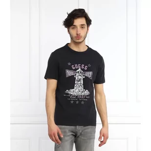 GUESS T-shirt Thewat | Slim Fit - Koszulki męskie - miniaturka - grafika 1