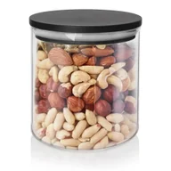 Pojemniki kuchenne - Pojemnik na produkty sypkie szklany z pokrywką i uszczelką 450 ml - miniaturka - grafika 1
