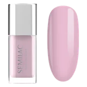 Lakiery hybrydowe - Semilac Lakier klasyczny Nail Laquer, 103 Sheer Vibrant Pink - miniaturka - grafika 1