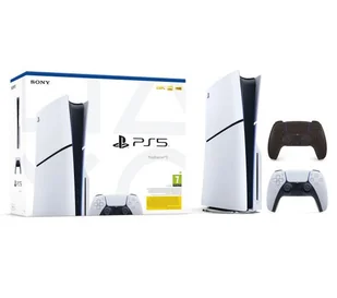 Sony PlayStation 5 Slim D Chassis (PS5) 1TB z napędem + Dodatkowy Pad Czarny - Konsole Playstation - miniaturka - grafika 1