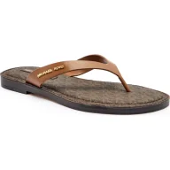 Klapki i japonki damskie - Michael Kors Skórzane japonki KOKO - miniaturka - grafika 1