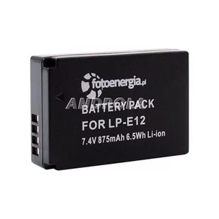 Bateria Canon LPE-12 LPE12 875mAh - Baterie i akcesoria - miniaturka - grafika 1