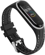 Akcesoria do smartwatchy - Pasek Beline Smart do Xiaomi Mi Band 7 Czarno-biały (5905359814481) - miniaturka - grafika 1
