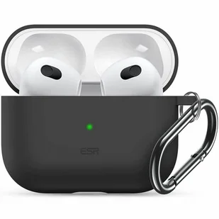 Apple ESR Etui ESR Bounce AirPods 3 2021 Black ESR407BLK - Akcesoria do słuchawek - miniaturka - grafika 1
