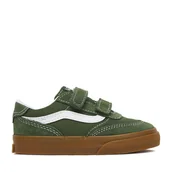 Buty dla chłopców - Tenisówki Vans C-BROOKLYN LS V VN000D7XEN6 Zielony - miniaturka - grafika 1