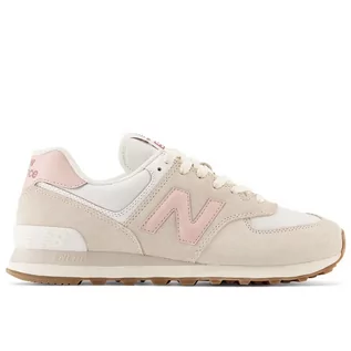 Buty sportowe damskie - Buty New Balance U574RE2 - beżowe - grafika 1