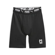 Spodnie sportowe męskie - Męskie spodenki do koszykówki Hoops Team PUMA Black - miniaturka - grafika 1
