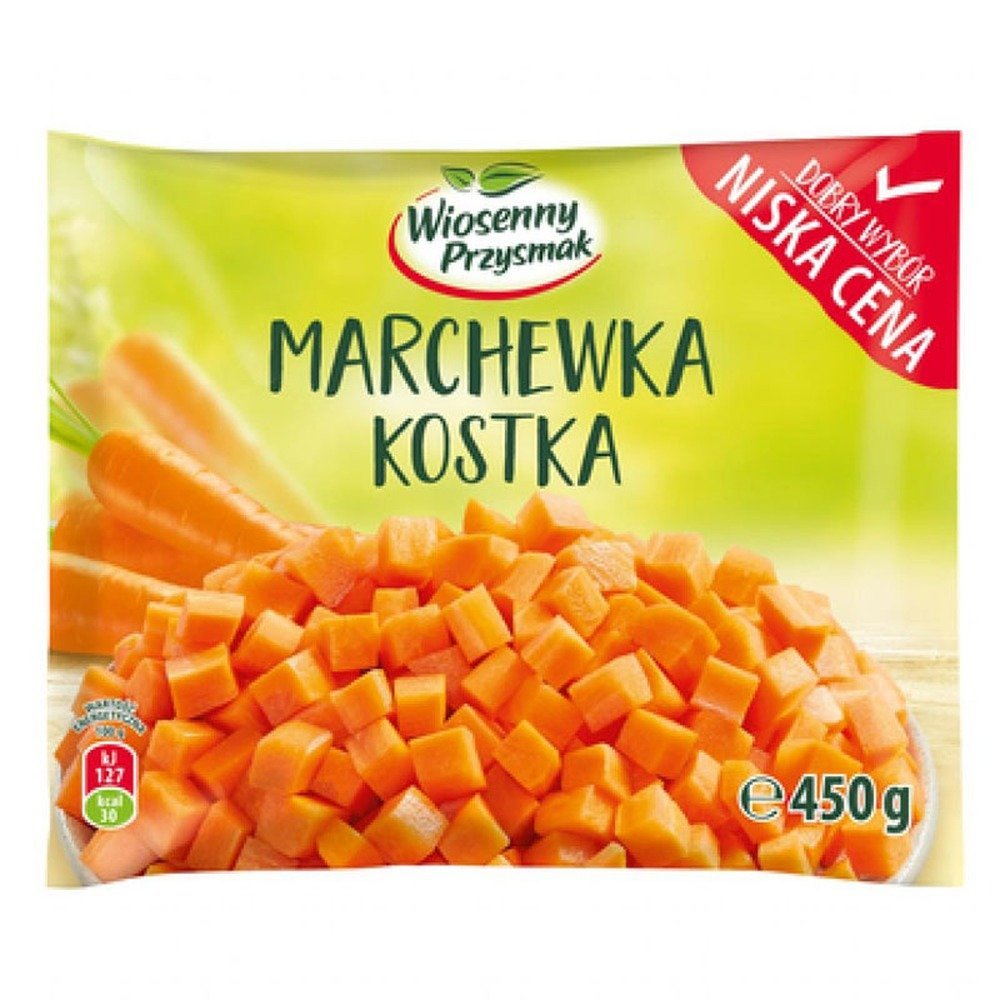 Wiosenny Przysmak Marchewka kostka 450g