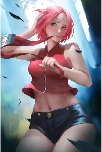 Plakat Anime Manga Naruto nrto_155 A2 (custom)