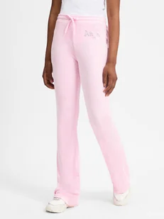 Noisy May Damskie spodnie dresowe - NMValerie Kobiety różowy jednolity, S - Spodnie damskie - miniaturka - grafika 1
