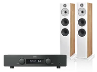 Zestawy stereo - Hegel H95 (czarny) + 603 S3 (dąb) - miniaturka - grafika 1