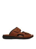 Klapki i japonki męskie - Rieker Klapki CEO-25559-25 Brązowy - miniaturka - grafika 1