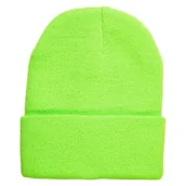 Dodatki do strojów karnawałowych - CZAPKA ZIELONA NEON - miniaturka - grafika 1