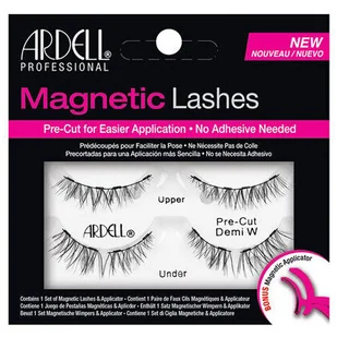 Ardell Magnetic Lashes - Magnetyczne rzęsy na pasku - Pre Cut Demi W ARDLRPCW - Sztuczne rzęsy i akcesoria - miniaturka - grafika 2