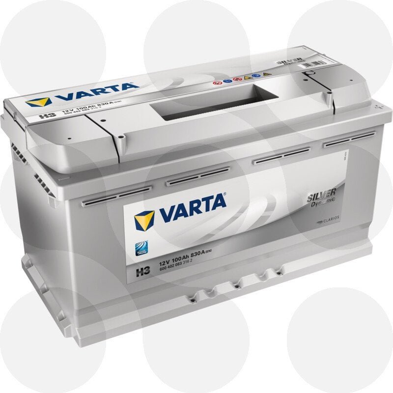 BATTERY VARTA SD 600402083 H3 100AH/830A
