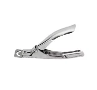 Akcesoria do paznokci - Obcinacz do tipsów gilotyna metalowa - miniaturka - grafika 1