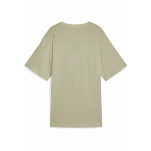 Damska koszulka o luźnym kroju ESS PUMA Lux Army Green - Koszulki sportowe damskie - miniaturka - grafika 1